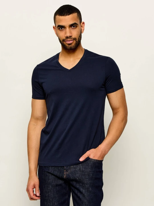 Zdjęcie produktu Armani Exchange T-shirt | Slim Fit granatowy