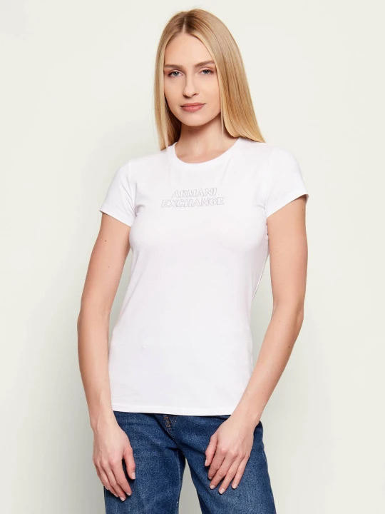 Zdjęcie produktu Armani Exchange T-shirt | Slim Fit biały