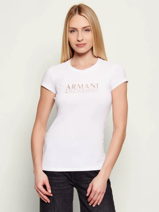Zdjęcie produktu Armani Exchange T-shirt | Slim Fit biały