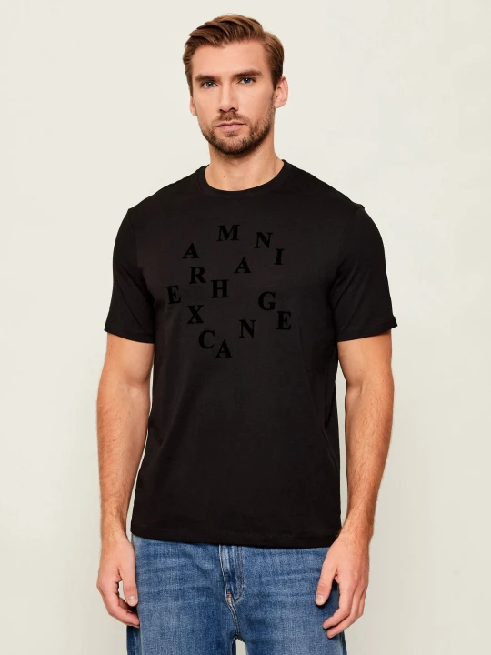 Zdjęcie produktu Armani Exchange T-shirt | Slim Fit czarny