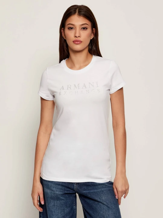 Zdjęcie produktu Armani Exchange T-shirt | Slim Fit biały