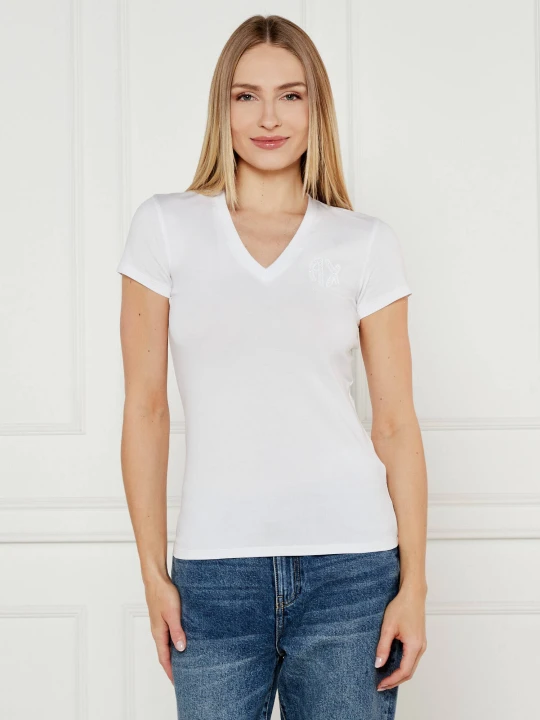 Zdjęcie produktu Armani Exchange T-shirt | Slim Fit biały