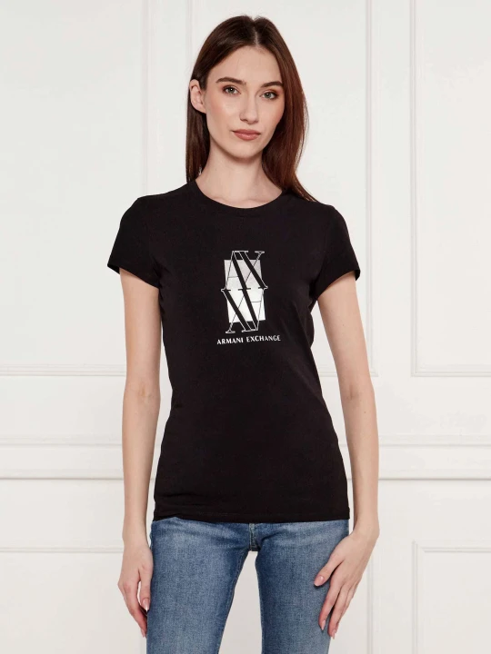 Zdjęcie produktu Armani Exchange T-shirt | Slim Fit czarny