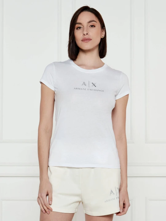 Zdjęcie produktu Armani Exchange T-shirt | Slim Fit biały