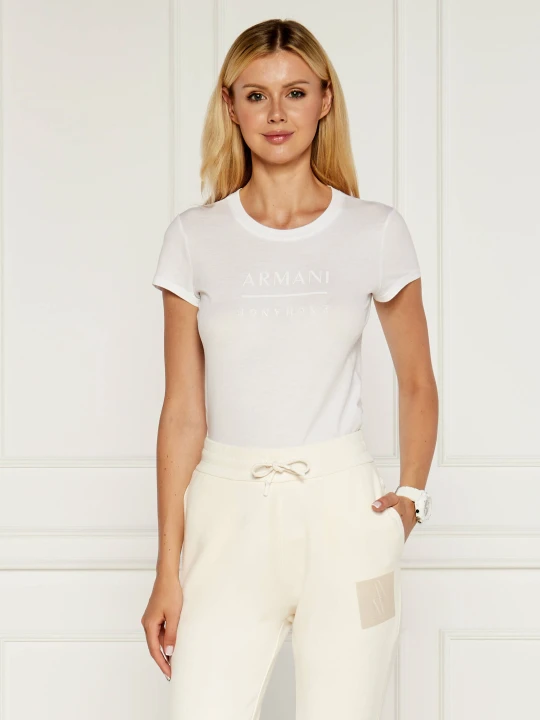 Zdjęcie produktu Armani Exchange T-shirt | Slim Fit biały