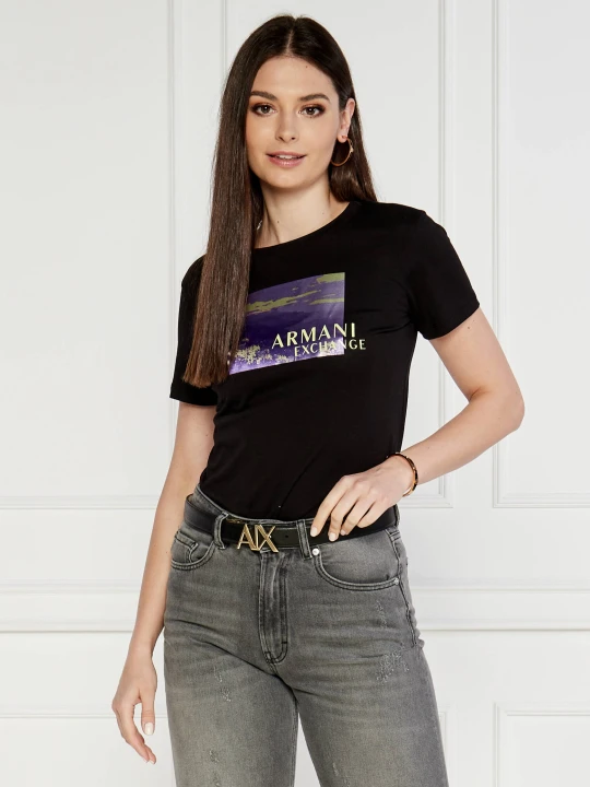 Zdjęcie produktu Armani Exchange T-shirt | Slim Fit czarny