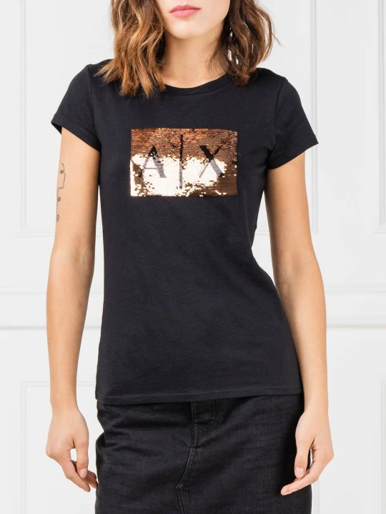 Zdjęcie produktu Armani Exchange T-shirt | Slim Fit czarny