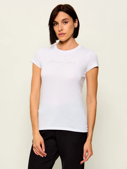 Zdjęcie produktu Armani Exchange T-shirt | Slim Fit biały