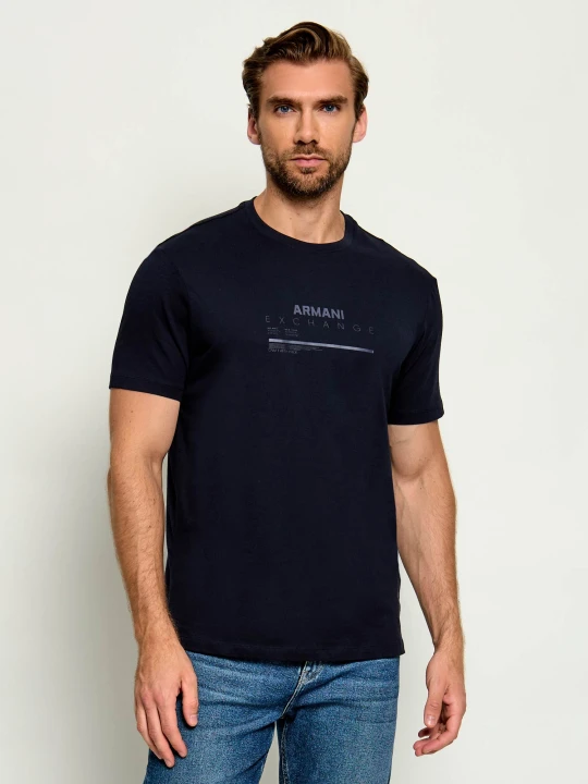 Zdjęcie produktu Armani Exchange T-shirt | Slim Fit granatowy