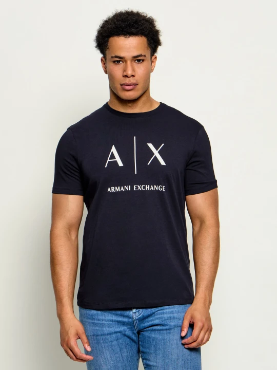 Zdjęcie produktu Armani Exchange T-shirt | Slim Fit granatowy