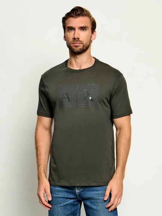 Zdjęcie produktu Armani Exchange T-shirt | Slim Fit oliwkowy