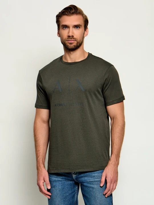 Zdjęcie produktu Armani Exchange T-shirt | Slim Fit oliwkowy