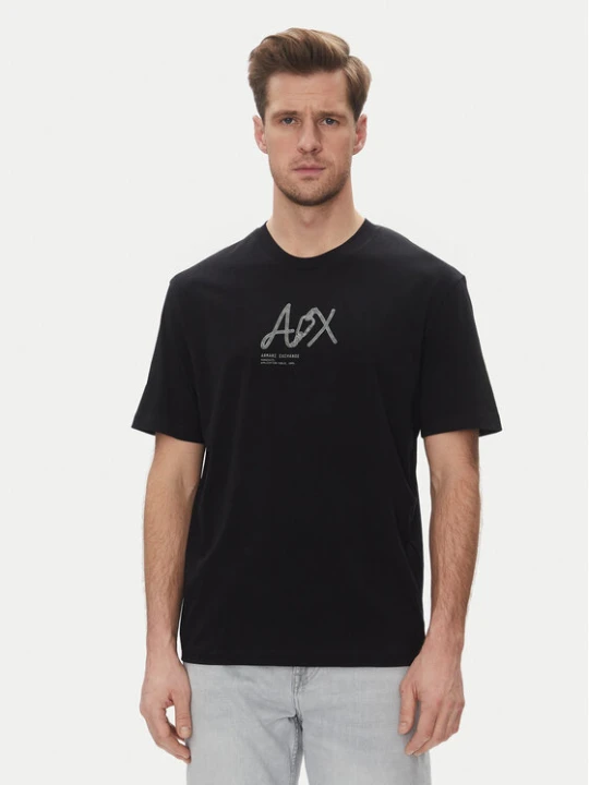 Zdjęcie produktu Armani Exchange T-Shirt XM000566 AF10334 UC001 Czarny Regular Fit