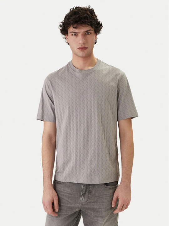 Zdjęcie produktu Armani Exchange T-Shirt XM001228 AF10356 M8315 Szary Regular Fit