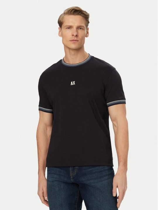 Zdjęcie produktu Armani Exchange T-Shirt XM002451 AF10356 UB101 Granatowy Regular Fit
