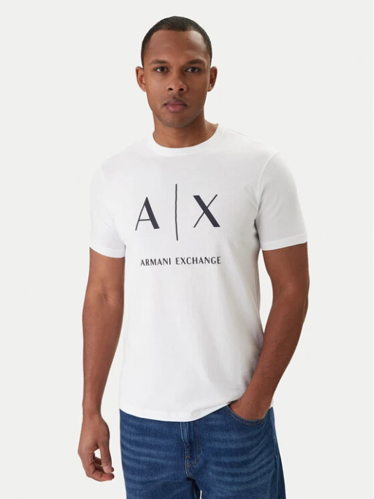 Zdjęcie produktu Armani Exchange T-Shirt XM002683 AF10356 U0002 Biały Regular Fit