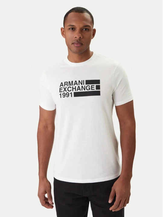 Zdjęcie produktu Armani Exchange T-Shirt XM002788 AF10356 U0009 Biały Regular Fit