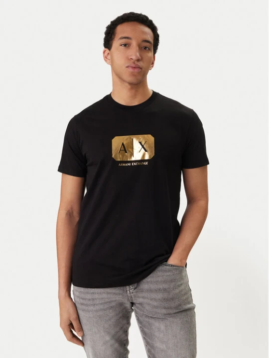 Zdjęcie produktu Armani Exchange T-Shirt XM002826 AF12308 UC001 Czarny Regular Fit