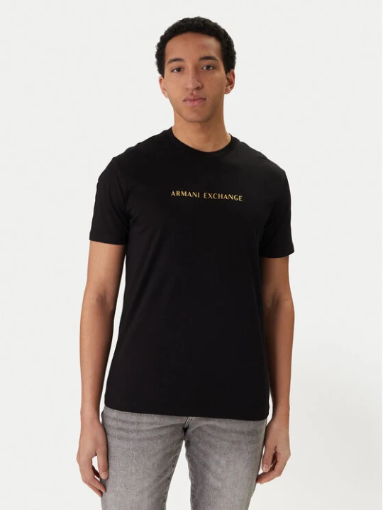 Zdjęcie produktu Armani Exchange T-Shirt XM002827 AF12308 UC001 Czarny Regular Fit