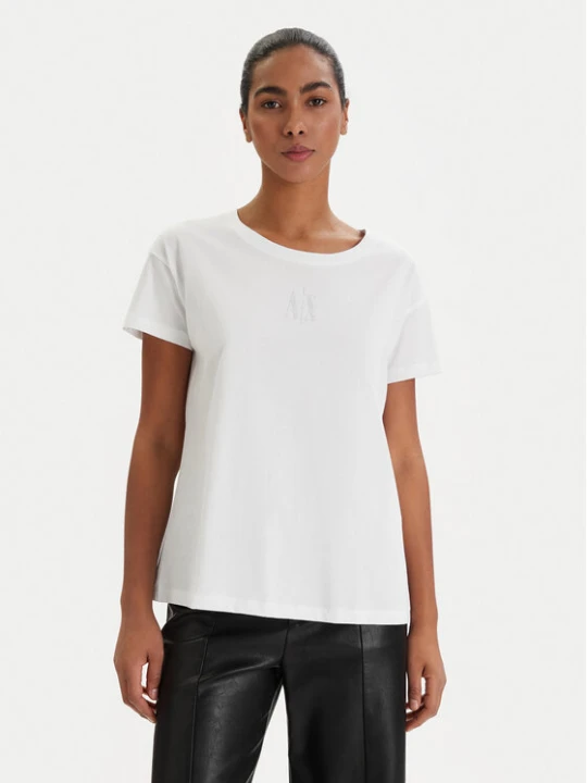 Zdjęcie produktu Armani Exchange T-Shirt XW000830 AF10356 U0002 Biały Relaxed Fit