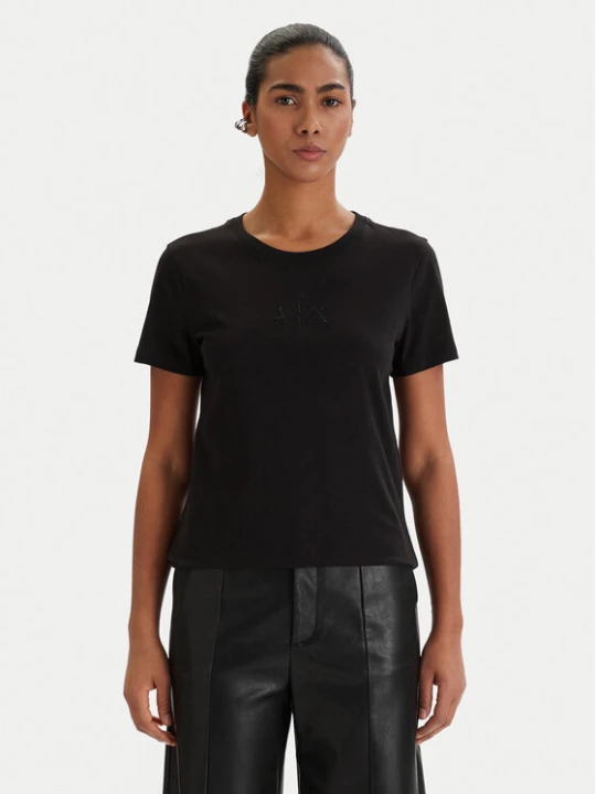 Zdjęcie produktu Armani Exchange T-Shirt XW001459 AF10356 UC001 Czarny Regular Fit