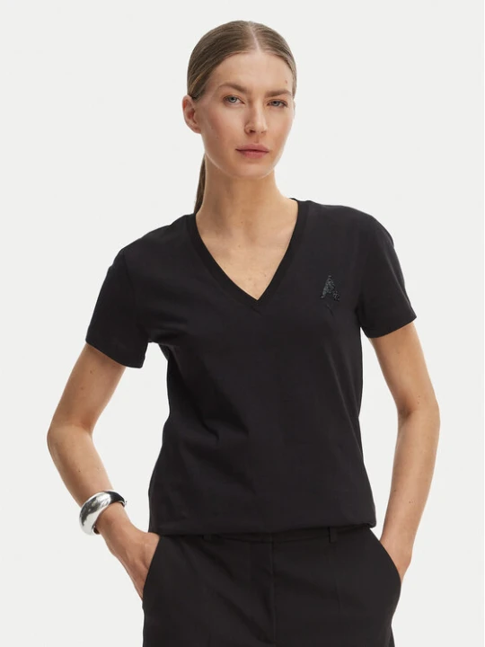 Zdjęcie produktu Armani Exchange T-Shirt XW002330 AF10356 UC001 Czarny Regular Fit