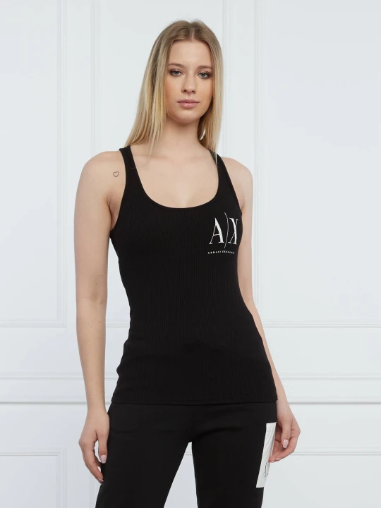 Zdjęcie produktu Armani Exchange Top | Slim Fit czarny