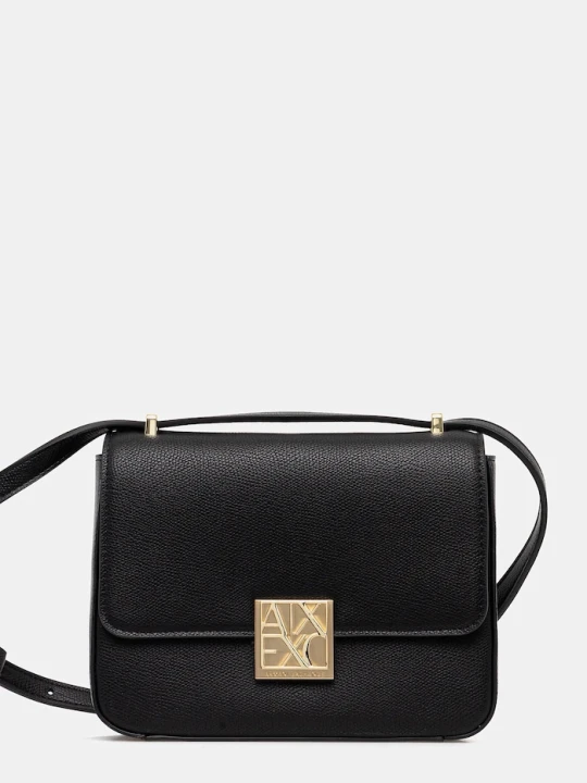 Zdjęcie produktu Armani Exchange torebka damska z imitacji skóry czarny