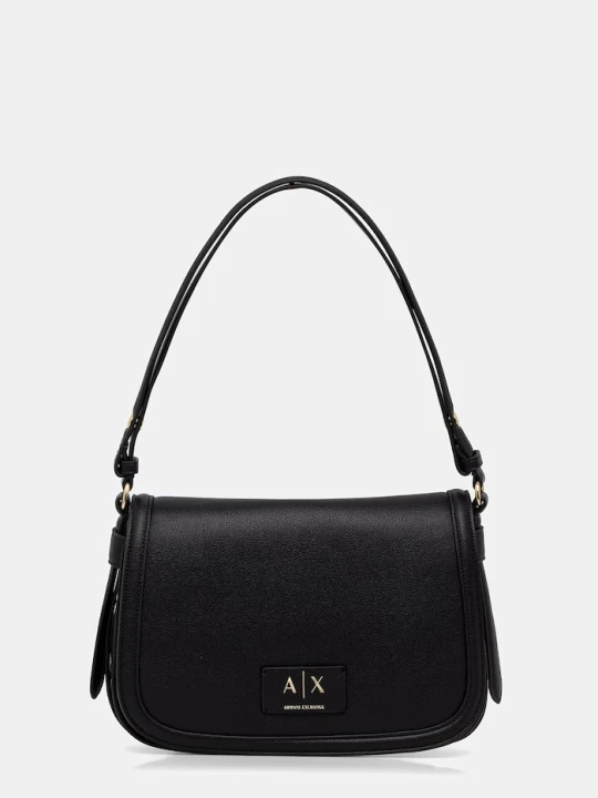 Zdjęcie produktu Armani Exchange torebka damska z imitacji skóry czarny