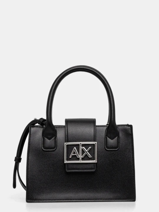 Zdjęcie produktu Armani Exchange torebka damska z imitacji skóry czarny