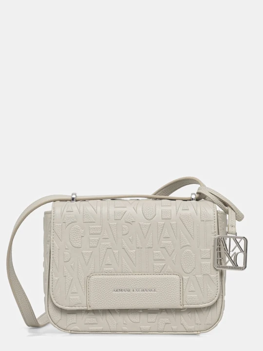 Zdjęcie produktu Armani Exchange torebka crossbody damska beżowy