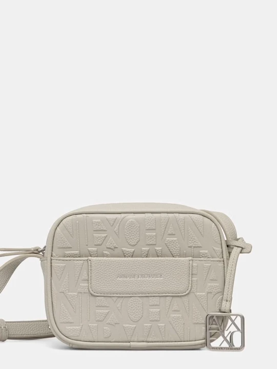 Zdjęcie produktu Armani Exchange torebka crossbody damska beżowy
