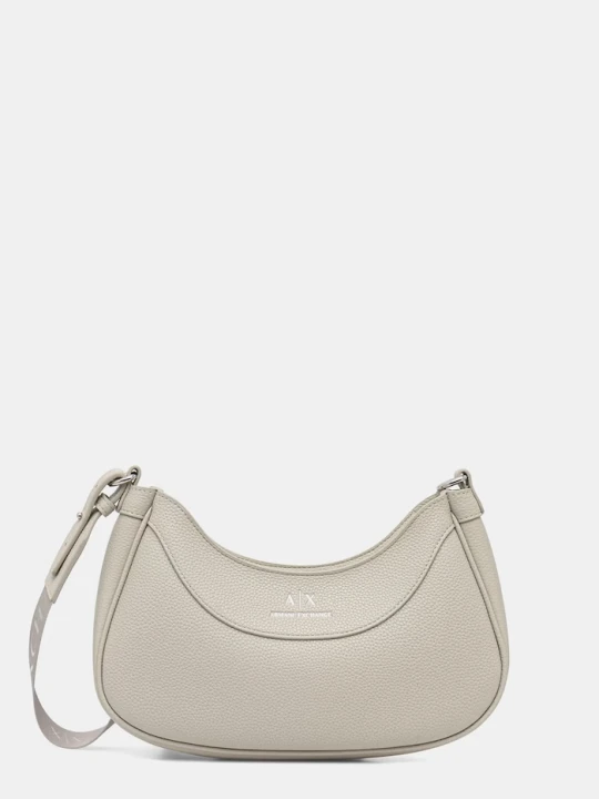 Zdjęcie produktu Armani Exchange torebka crossbody damska z imitacji skóry zielony