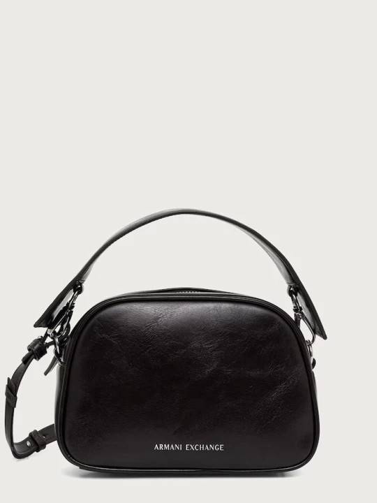 Zdjęcie produktu Armani Exchange torebka crossbody damska z imitacji skóry brązowy