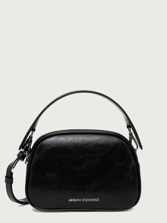 Zdjęcie produktu Armani Exchange torebka crossbody damska z imitacji skóry czarny