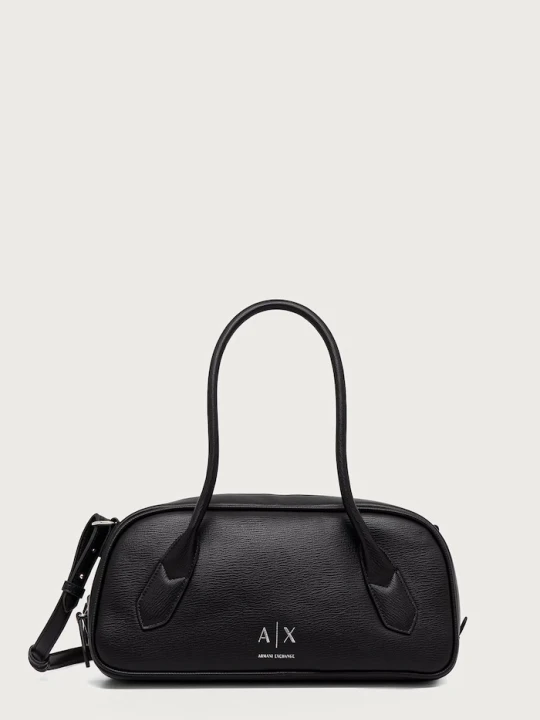 Zdjęcie produktu Armani Exchange torebka crossbody damska z imitacji skóry czarny