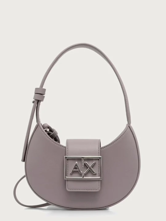 Zdjęcie produktu Armani Exchange torebka crossbody damska z imitacji skóry różowy
