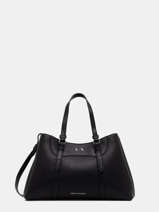 Zdjęcie produktu Armani Exchange torebka damska z imitacji skóry czarny