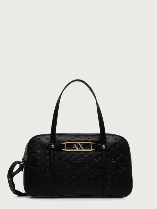 Zdjęcie produktu Armani Exchange torebka damska z imitacji skóry czarny