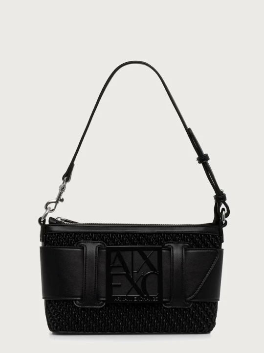 Zdjęcie produktu Armani Exchange torebka tote damska z imitacji skóry czarny