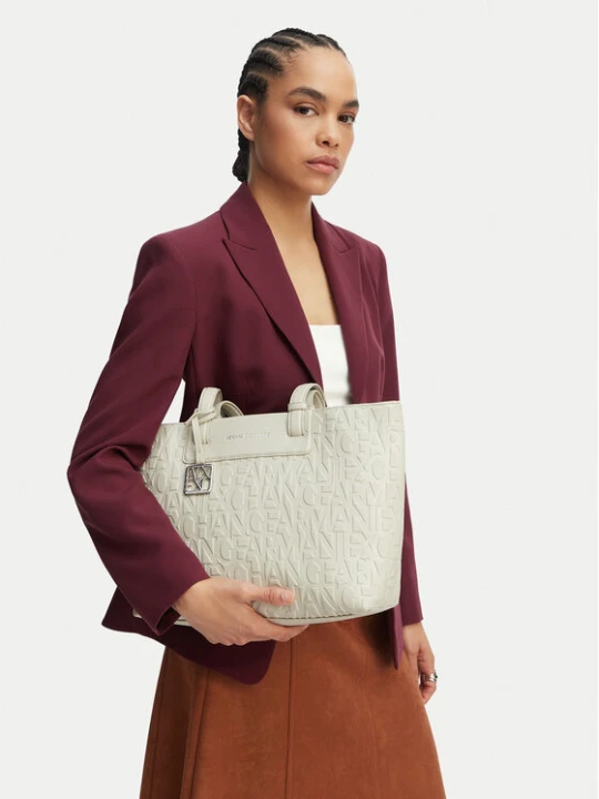 Zdjęcie produktu Armani Exchange Torebka XW001481 AF15774 U6275 Kremowy