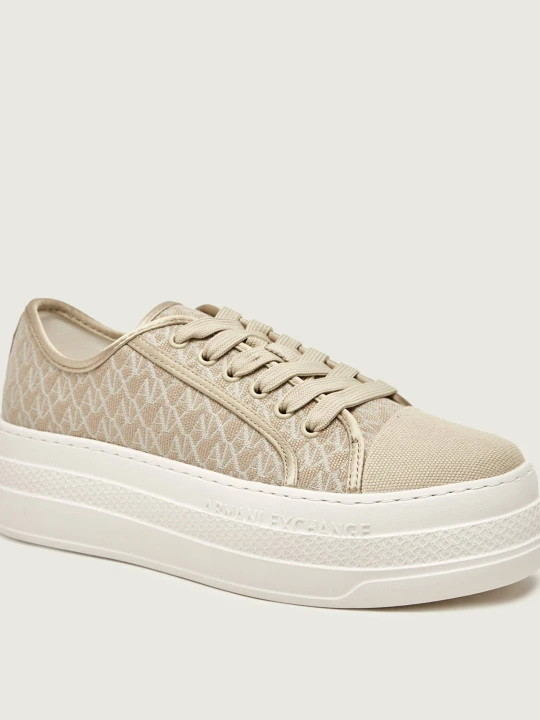 Zdjęcie produktu Armani Exchange Trampki beżowy
