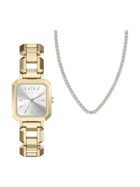 Zdjęcie produktu Armani Exchange zegarek damski Leila złoty