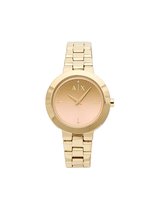 Zdjęcie produktu Armani Exchange Zegarek Jackie AX5182 Złoty