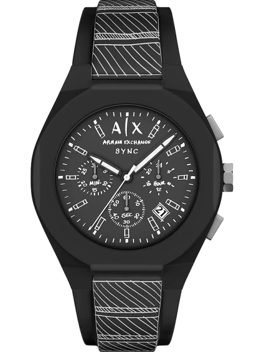 Zdjęcie produktu Armani Exchange zegarek męski Sync czarny