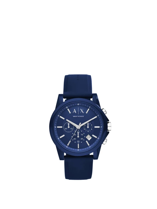 Zdjęcie produktu Armani Exchange Zegarek Outerbanks AX1327 granatowy