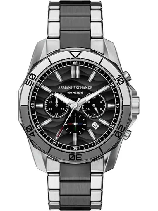 Zdjęcie produktu Armani Exchange zegarek sportowy męski Spencer srebrny