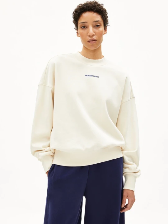 Zdjęcie produktu ARMEDANGELS Bluza - Alizaa Chaange Kobiety Bawełna biały