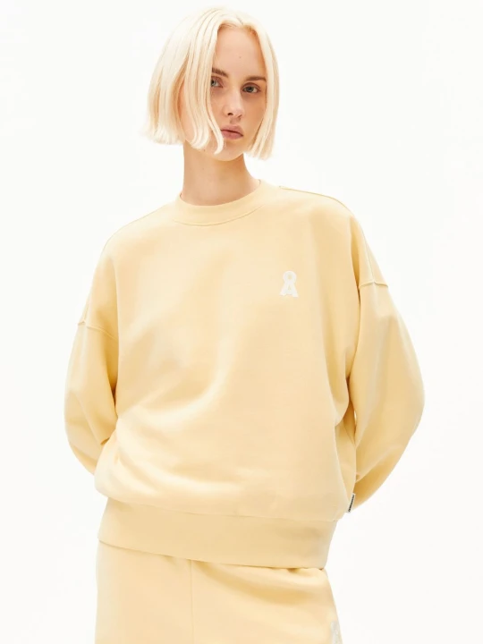 Zdjęcie produktu ARMEDANGELS Bluza Kobiety Bawełna żółty