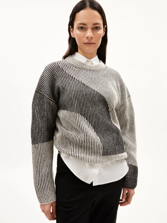 Zdjęcie produktu ARMEDANGELS sweter z dzianiny z zawartością wełny - MayrAA Vanise Kobiety Wełna czarny